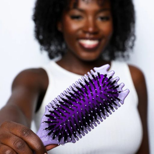 Bounce Curl Volumennövelő és Formázó hajkefe- lila