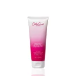 Curly Secret Volume+ Styling Gel hajformázó zselé rózsaszín színátmenetes tubusban fehér kupakkal.