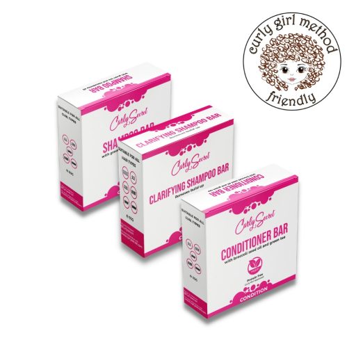 Curly Secret szilárd hajápoló csomag