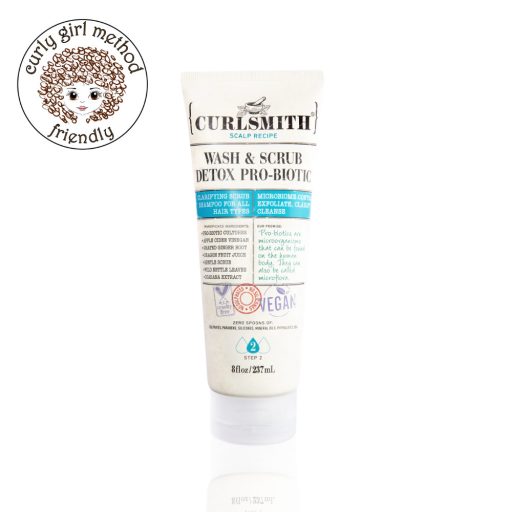 Wash & Scrub Detox Pro-Biotic sampon, 237 ml