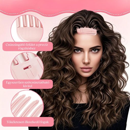 Hajtőemelő csat-pink