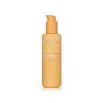 Rizos Curls 6-in-1 Styling Cream formázó krém sárgás-narancssárga pumpás flakonban, fehér háttér előtt.