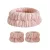 Hair and wristband set - peach