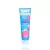 Curl Bites Weightless Protein Leave-In Conditioner világoskék tubusban, rózsaszín málnás mintával és fehér kupakkal.