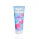 Curl Bites Multi Protein Deep Conditioner mélykondicionáló világoskék tubusban, málnás mintával és fehér kupakkal.