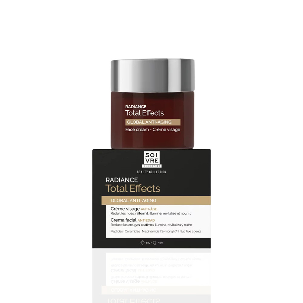 Soivre Total Effects arckrém, 50 ml