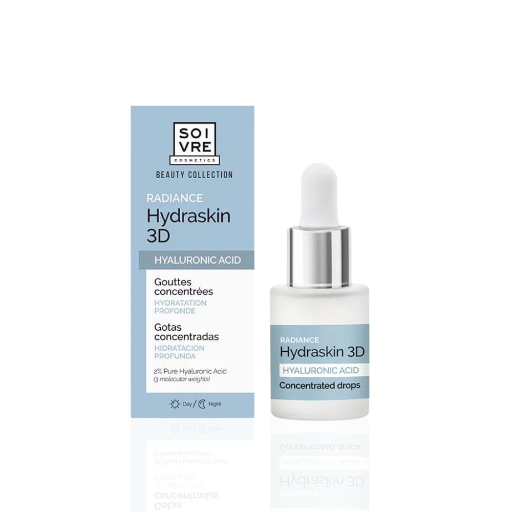 Soivre Hydraskin 3D hidratáló koncentrátum, 15 ml