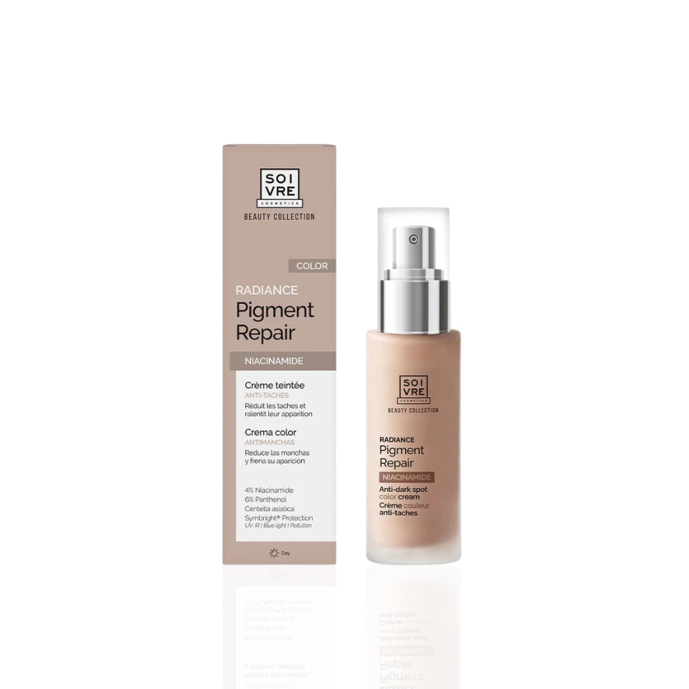 Soivre Pigment Repair színezett arckrém, 30 ml